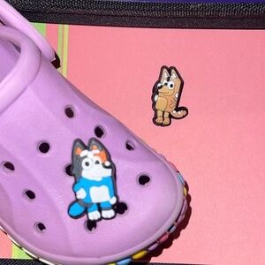 BLUEY CHARMS. JIBBITZ.